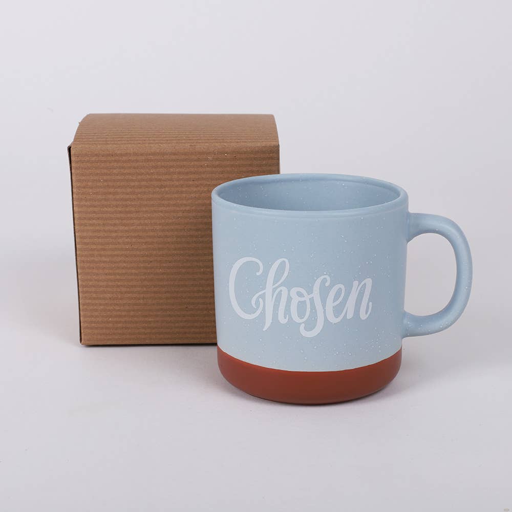 13 oz Mug - Chosen - Light Blue