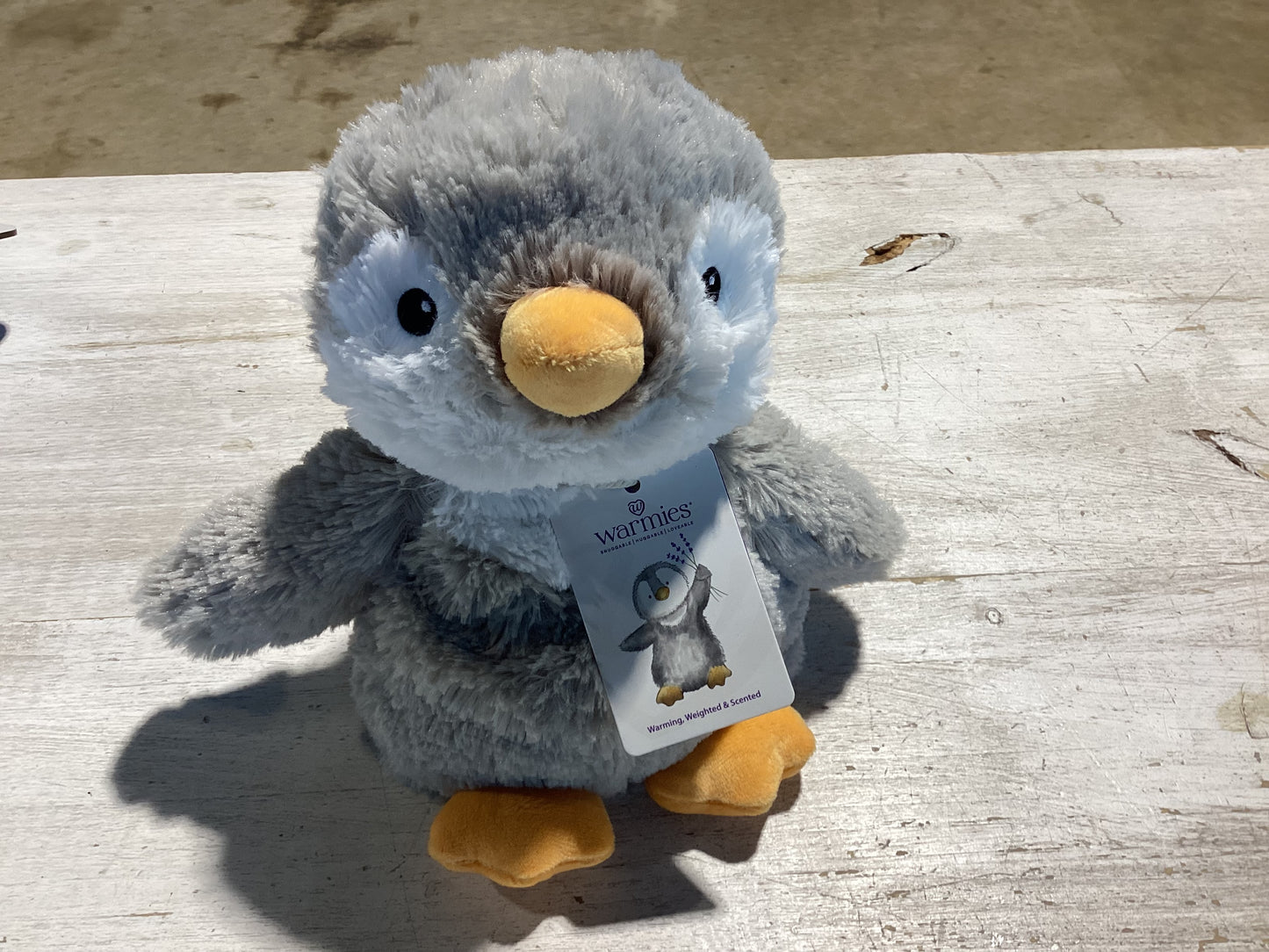 Gray Penguin Warmies