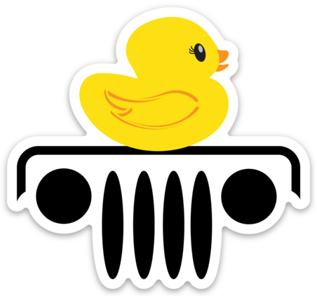 Ducky Yellow Lashes Jeep