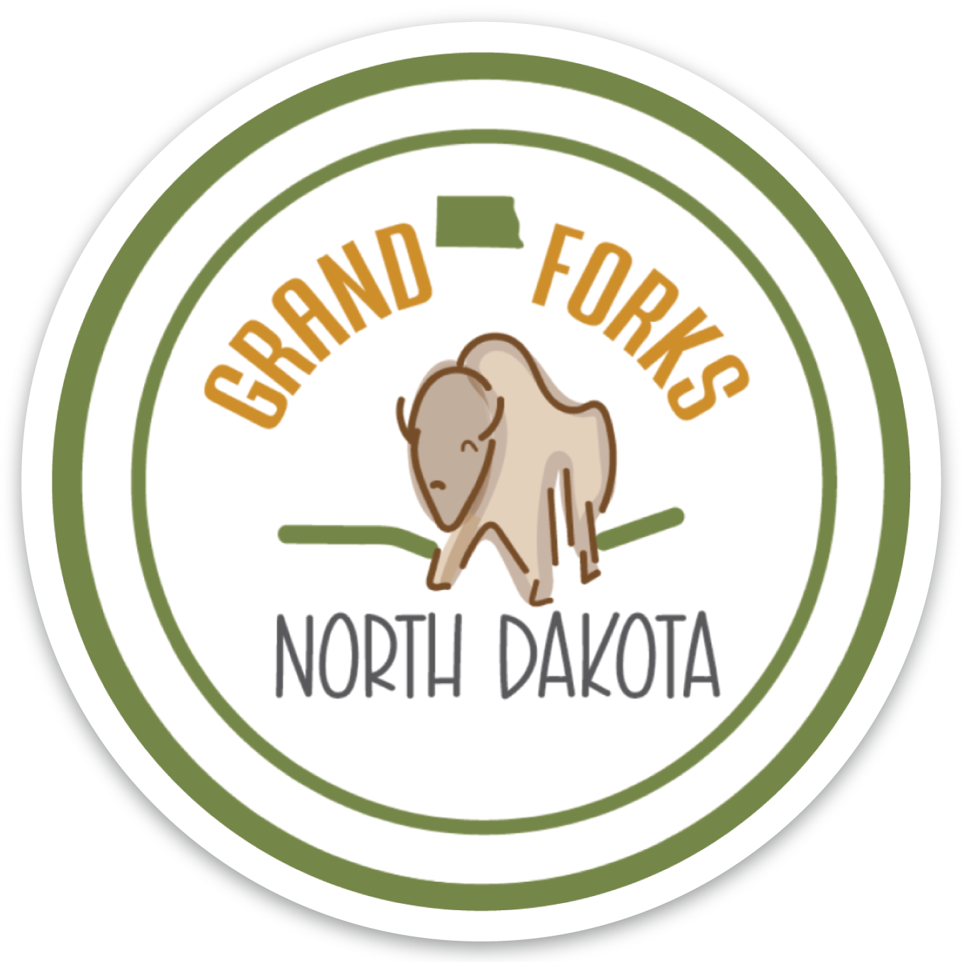 GFND Buffalo magnet