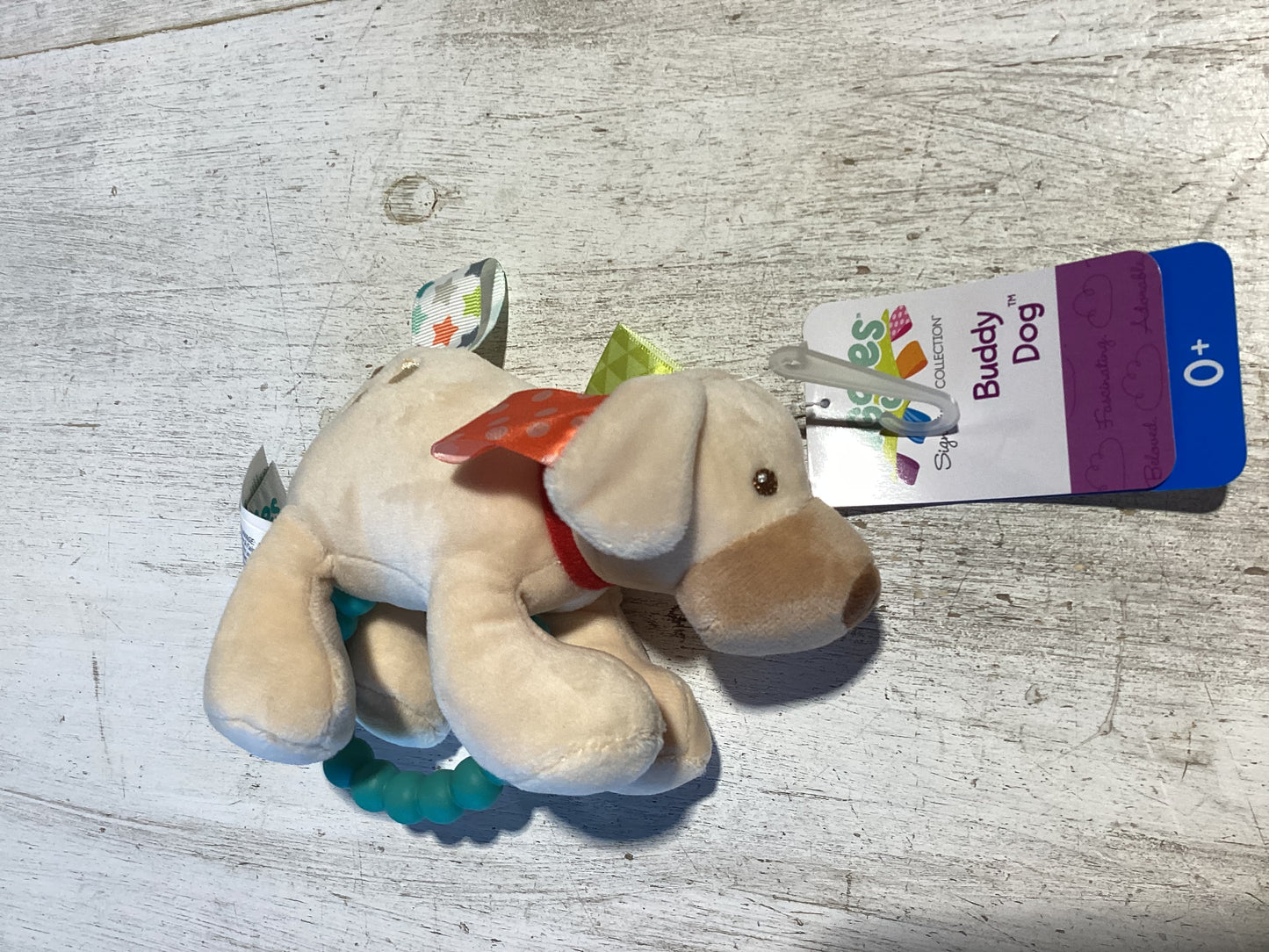 Taggies Buddy Dog Teether