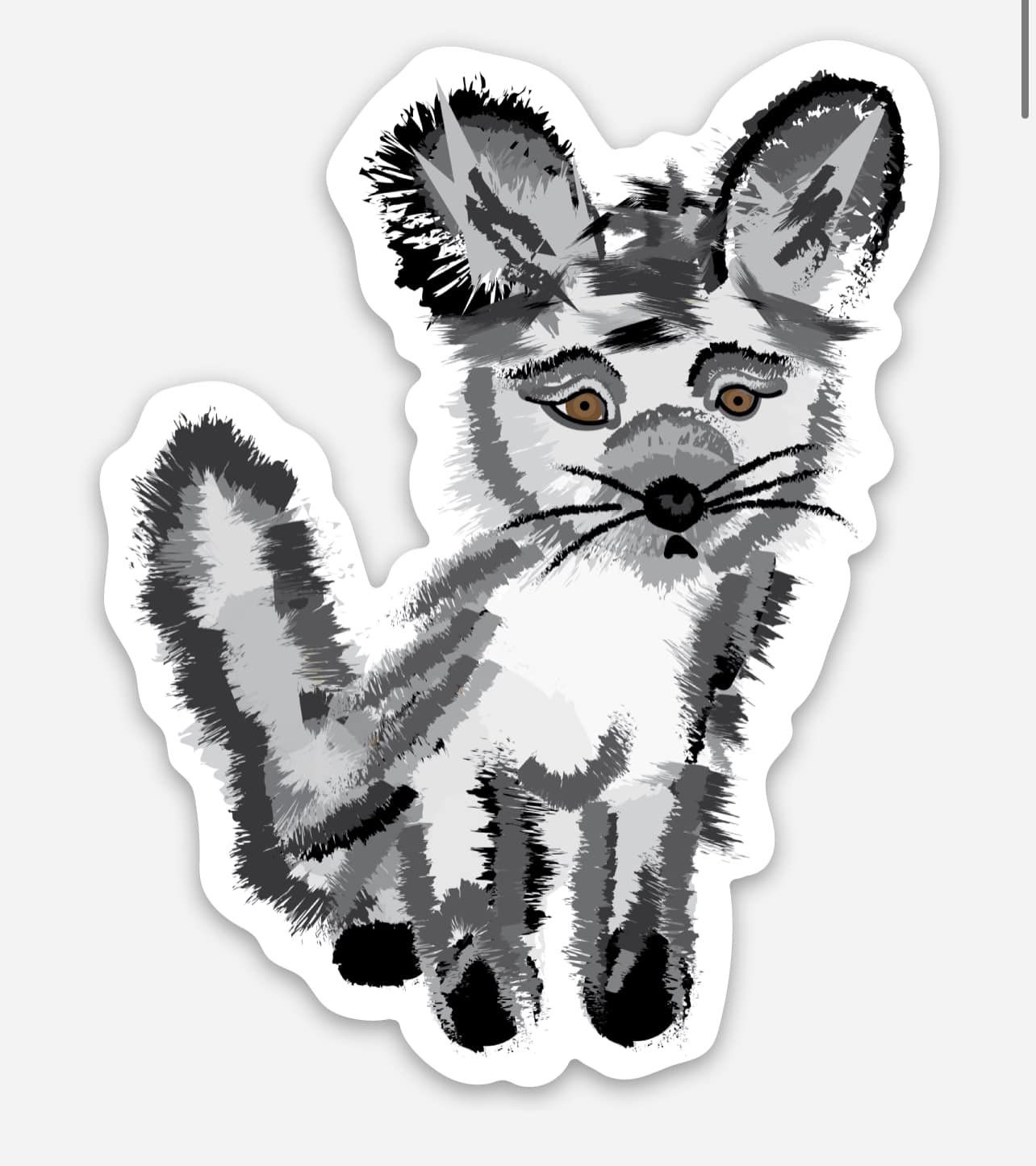 Artic Fox STICKER