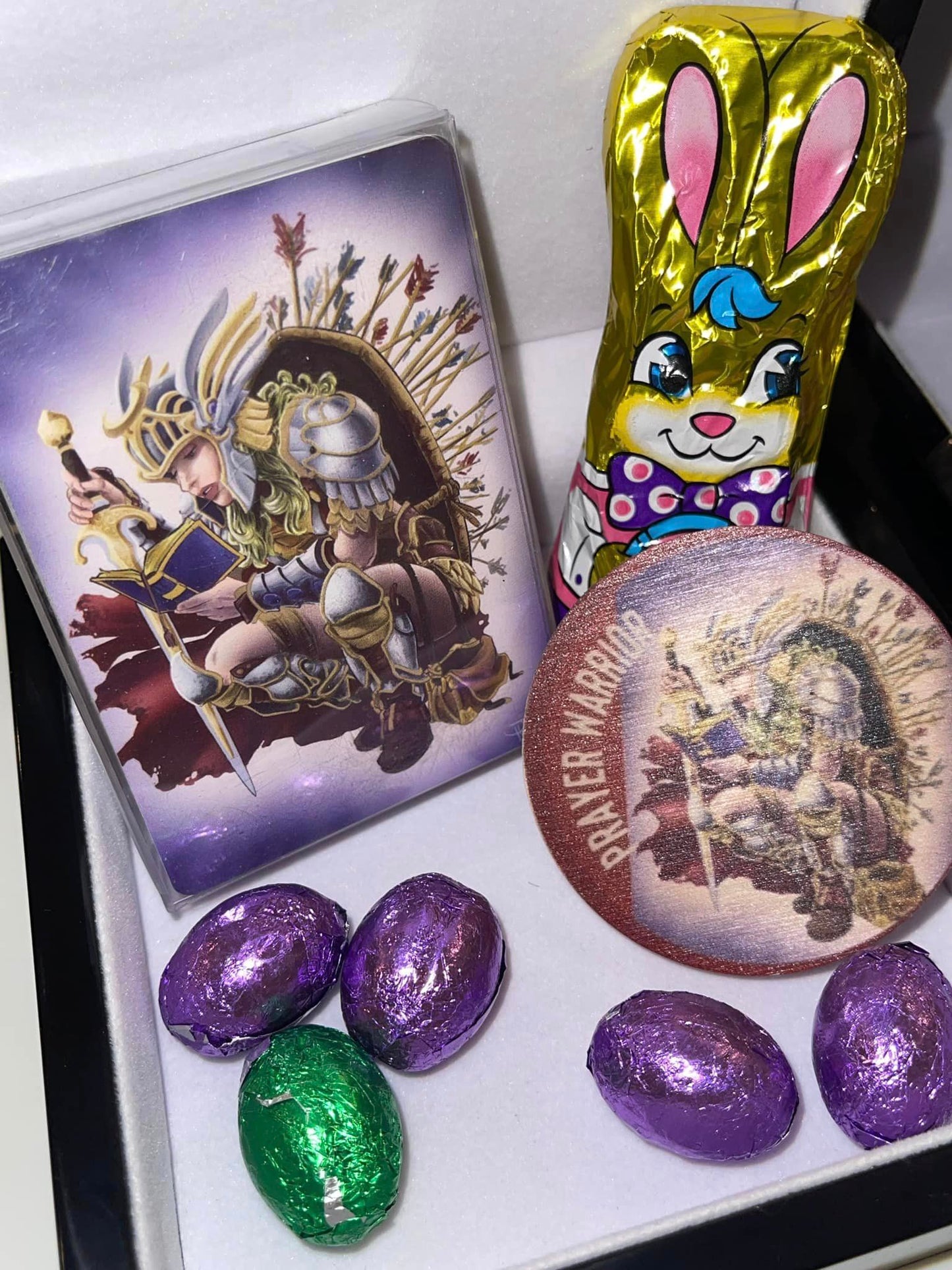 Prayer Warrior Wood Magnet