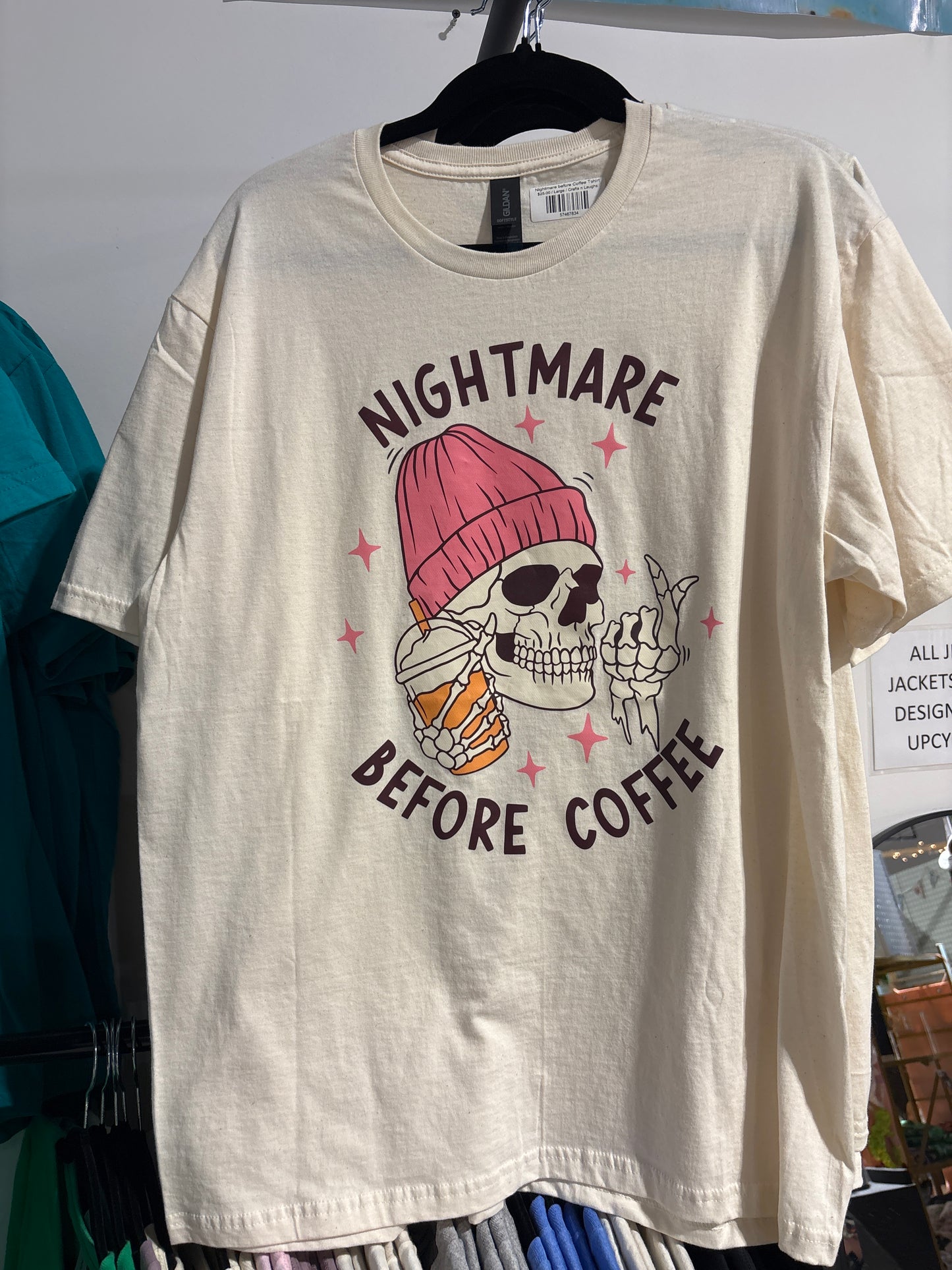 Nightmare before Coffee Tshirt