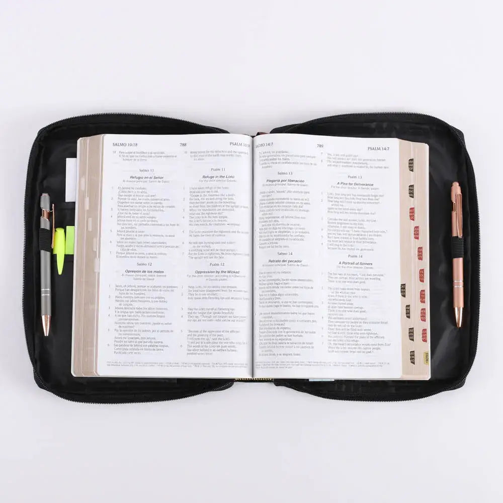 Bible Cover Canvas Cross Patch M