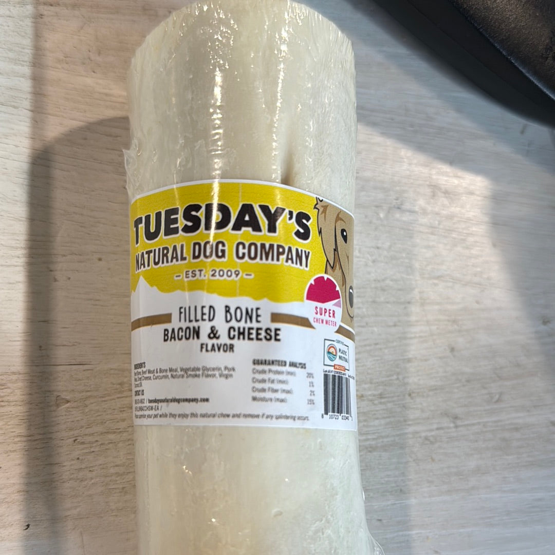 Bacon/Cheese Filled Bone