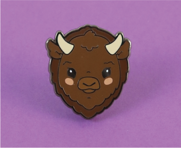 Buffalo Cute PIN