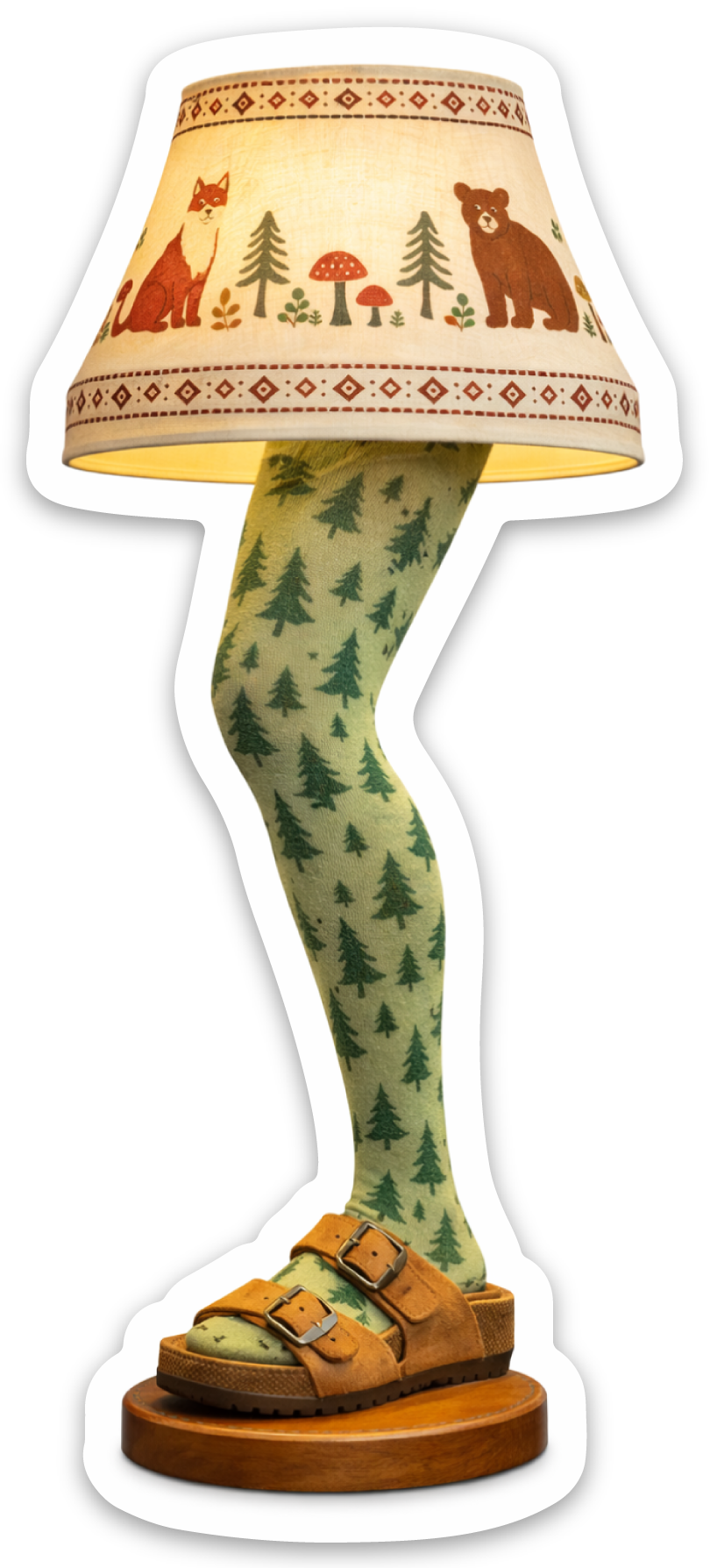 Northwest Lamp Sticker