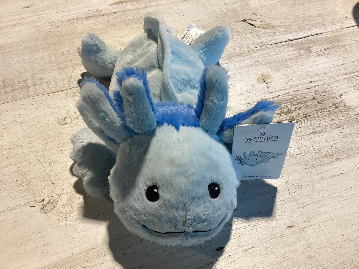 Blue Axolotl Warmies