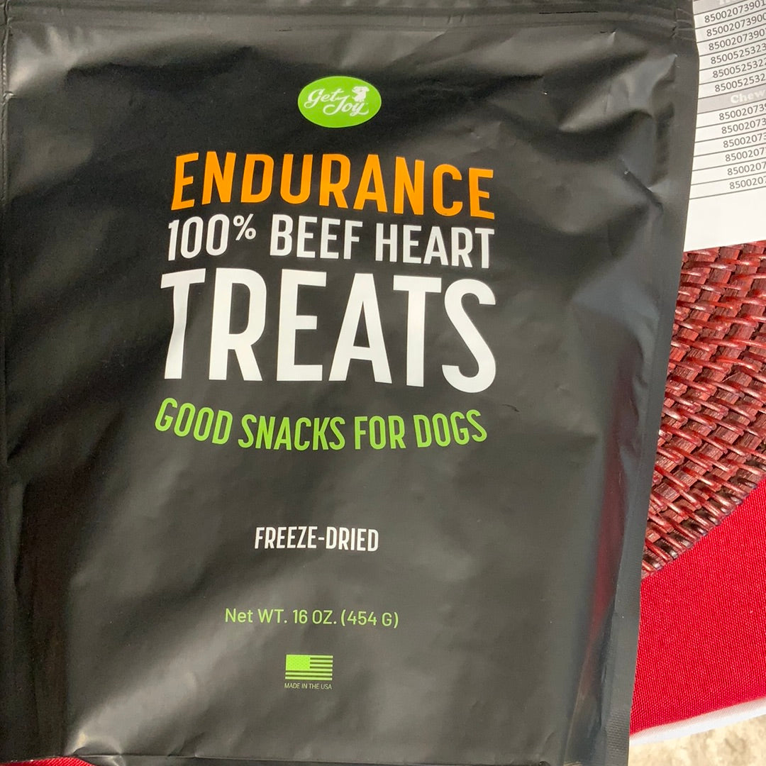 Beef Hearts Freeze Dried Treats 454g