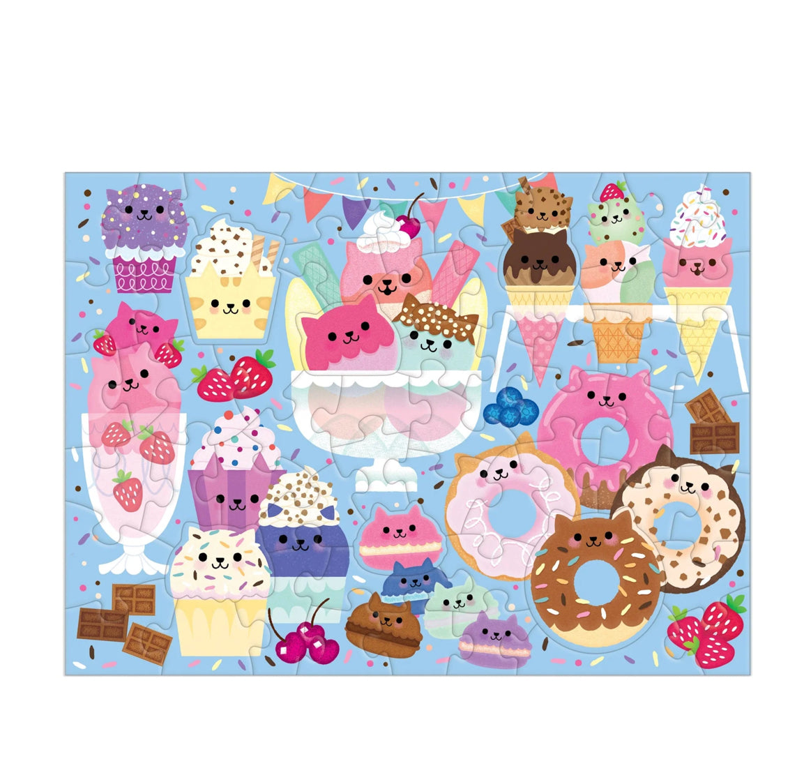 Cat Cafe 60 Piece Scratch & Sniff Puzzle