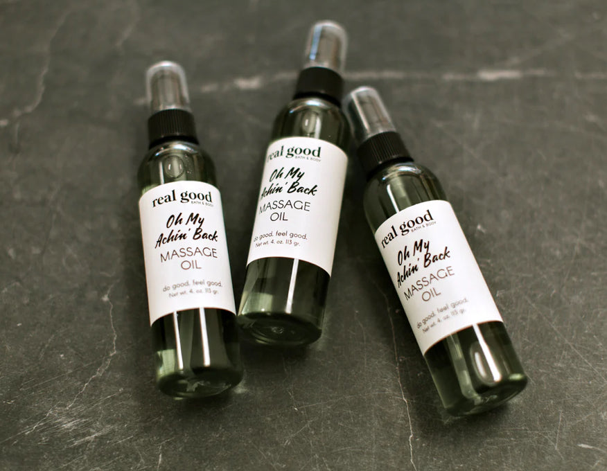 Oh My Achin' Back Massage Oil