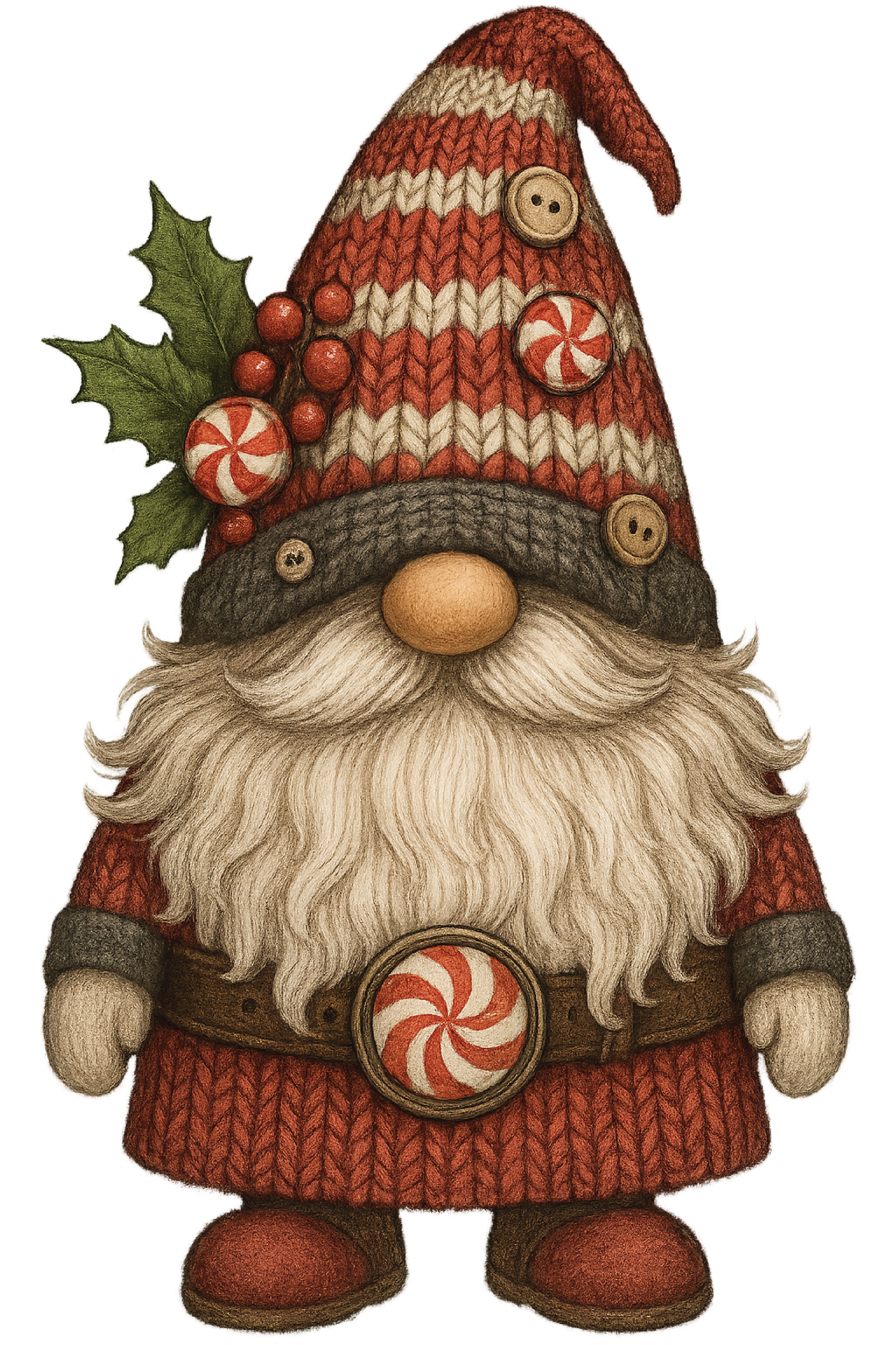 Gnome Peppermint Fella MAGNET