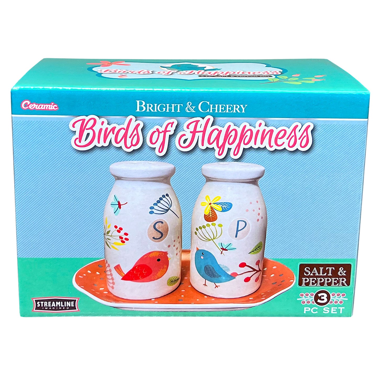 BIRDS OF HAPPINESS SALT & PEPPER SET