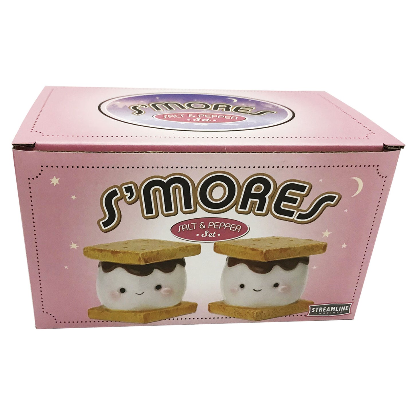 MARSHMALLOW S'MORE SALT & PEPPER SET