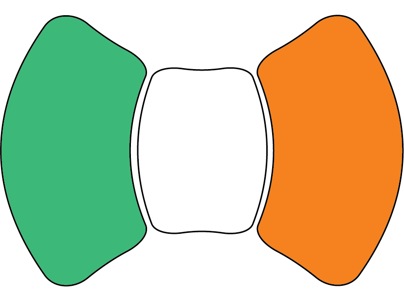 Ireland Bow Tie sticker