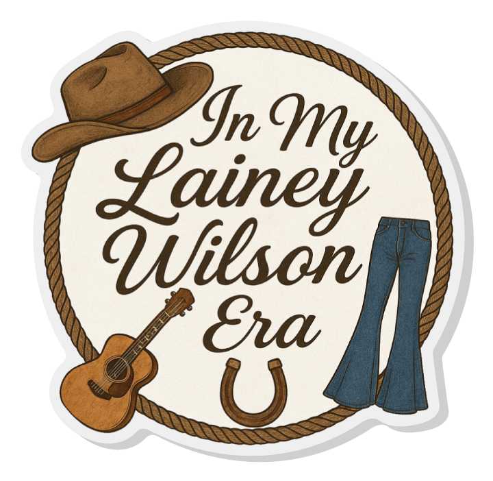 Lainey Wilson Era Pin Acrylic LW