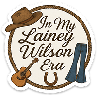 Lainey Wilson Era Rope Sticker