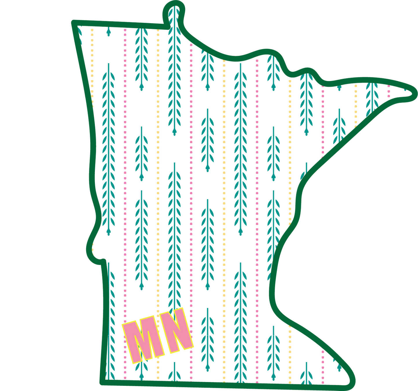 MN Pink & Yellow Pattern