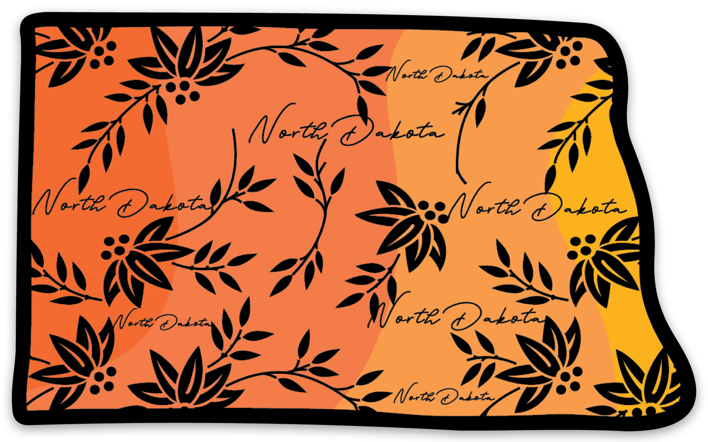 ND Fall Foliage Pin Acrylic