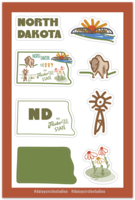 8 ND stickers 4x6 SHEET