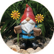 Summer Gnome Clear Sticker