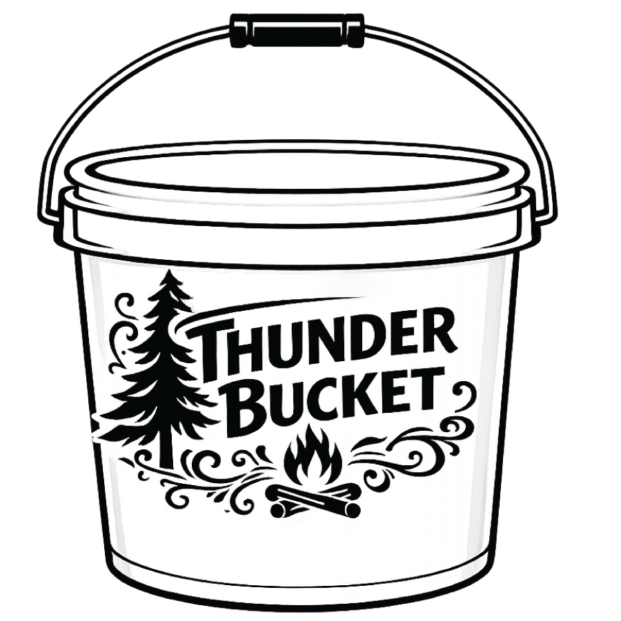 Thunder Bucket Flourish sticker