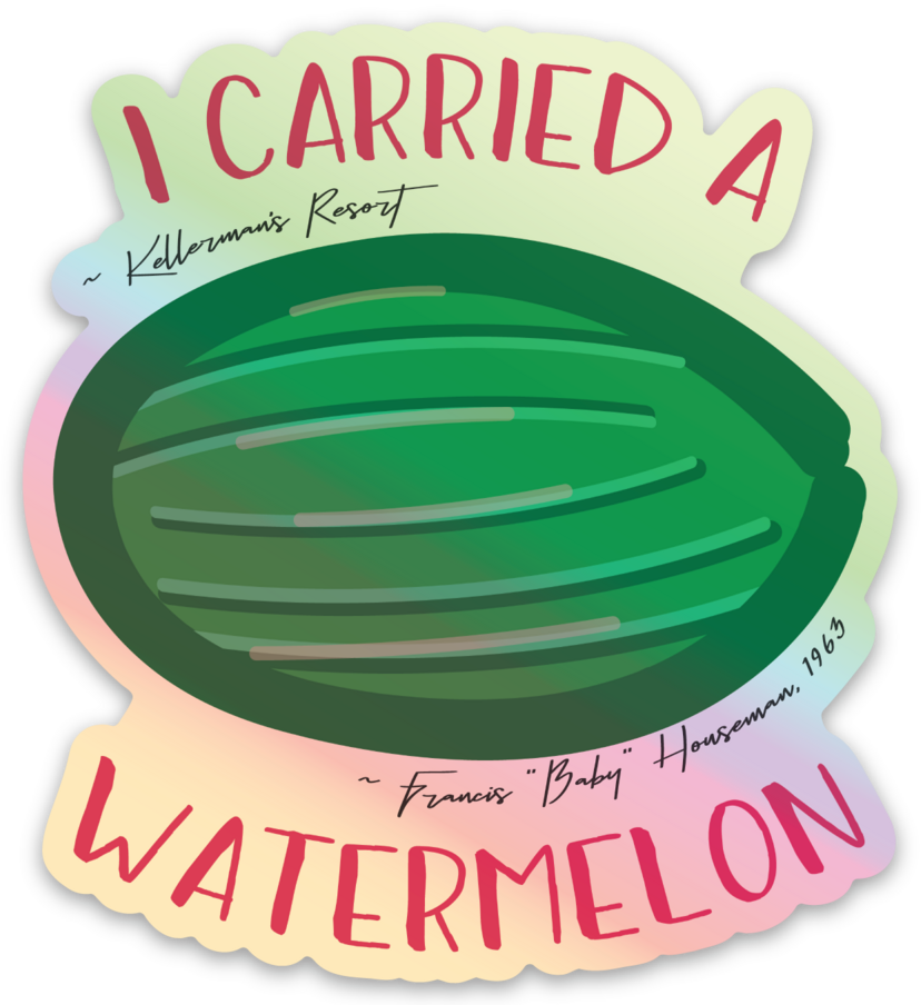 Watermelon Hologram sticker