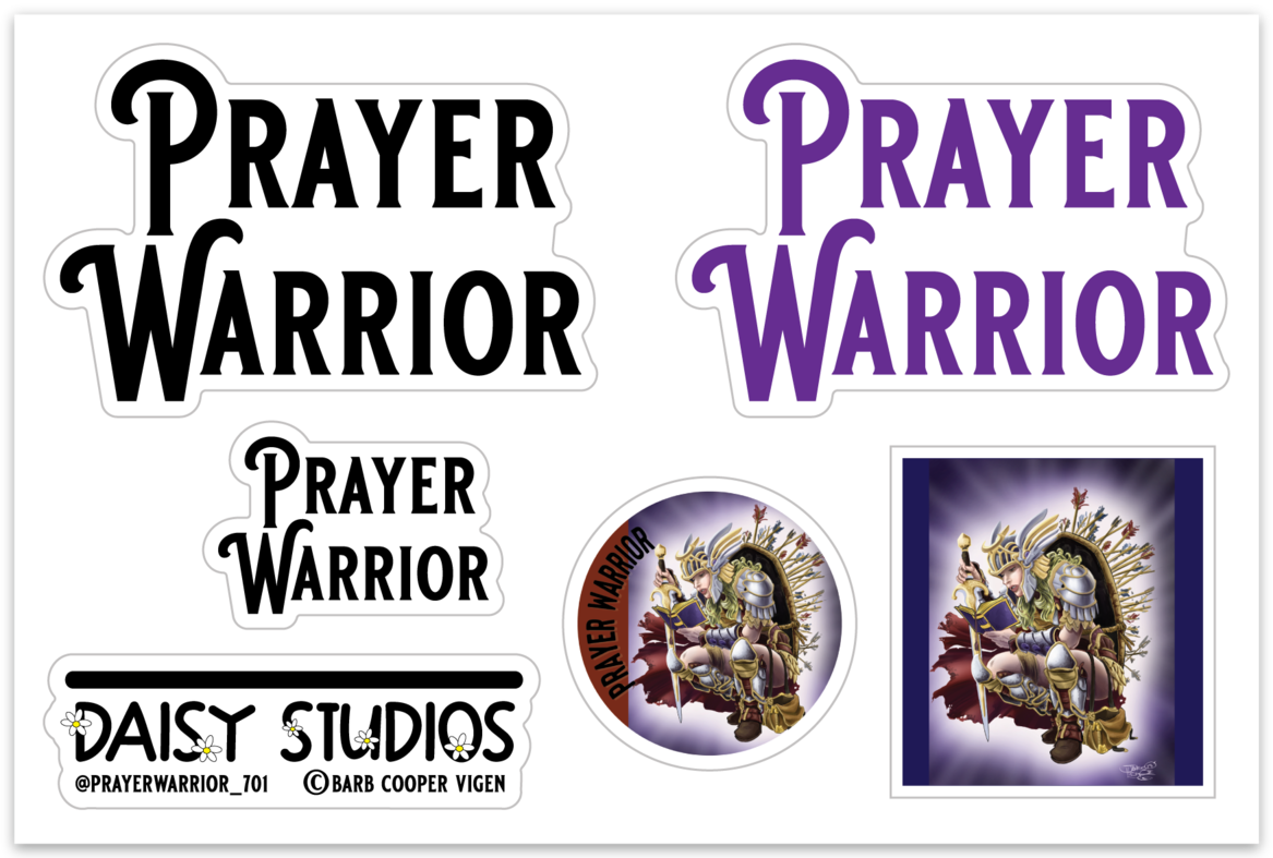 Prayer Warrior Sheet 6x4