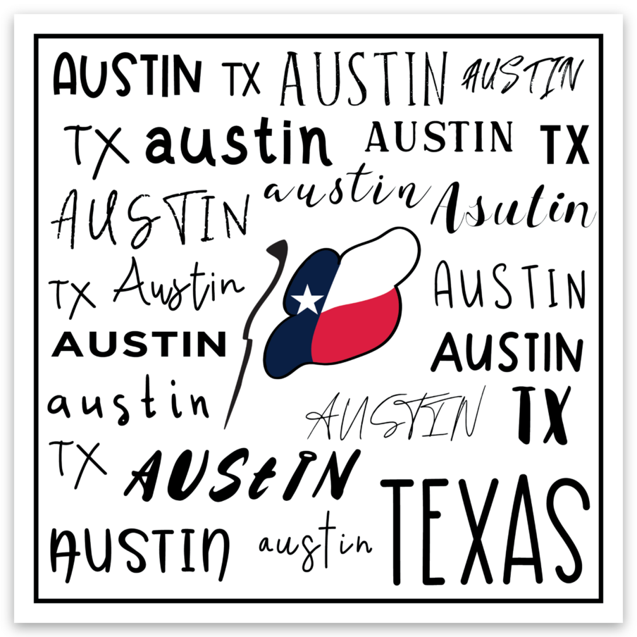 Austin TX Sticker