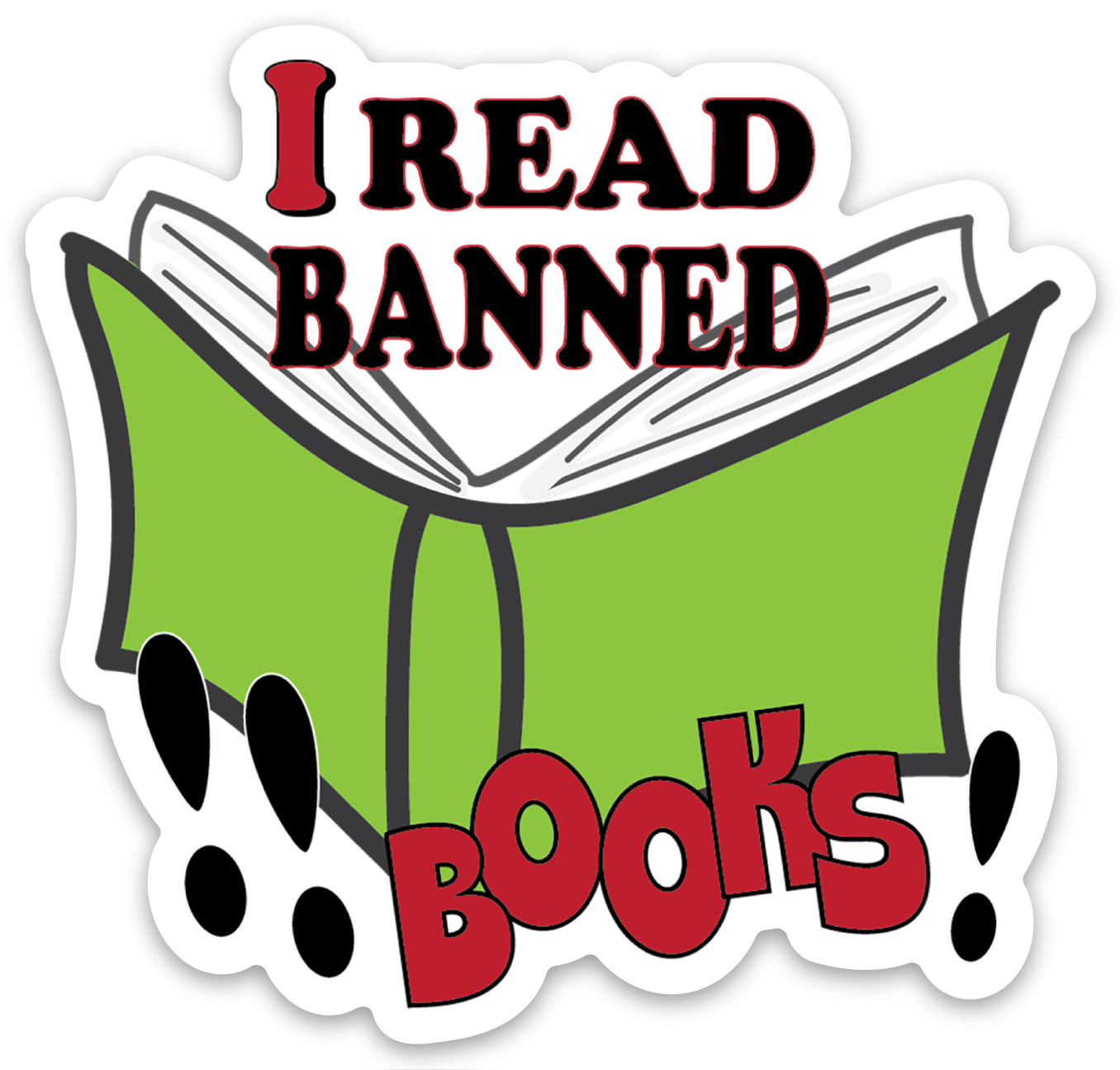 Banned Book sticker
