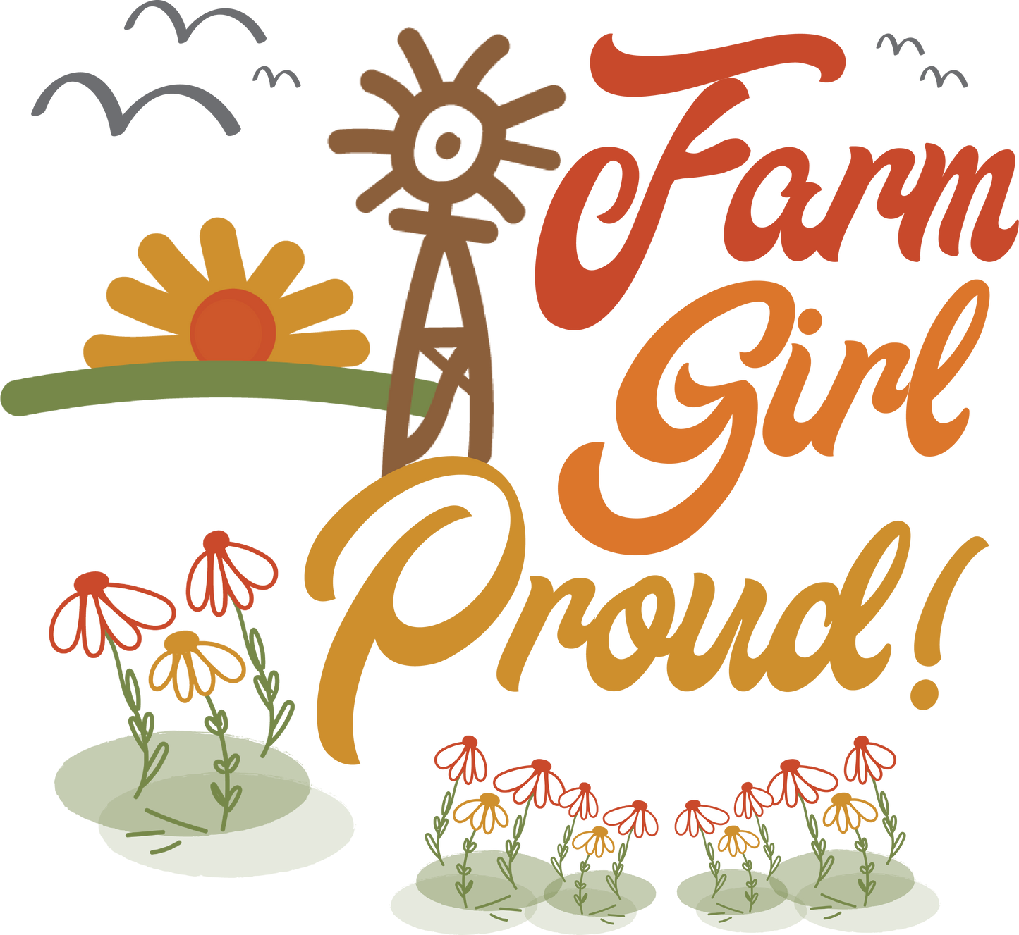 Farm Girls Kitchen Towel