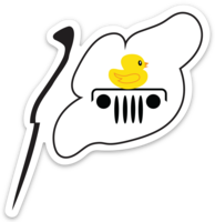 Flag DUCKY 2 sticker