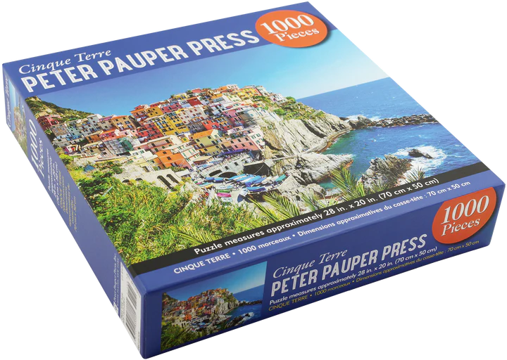 Cinque Terre 1000 Piece Jigsaw Puzzle
