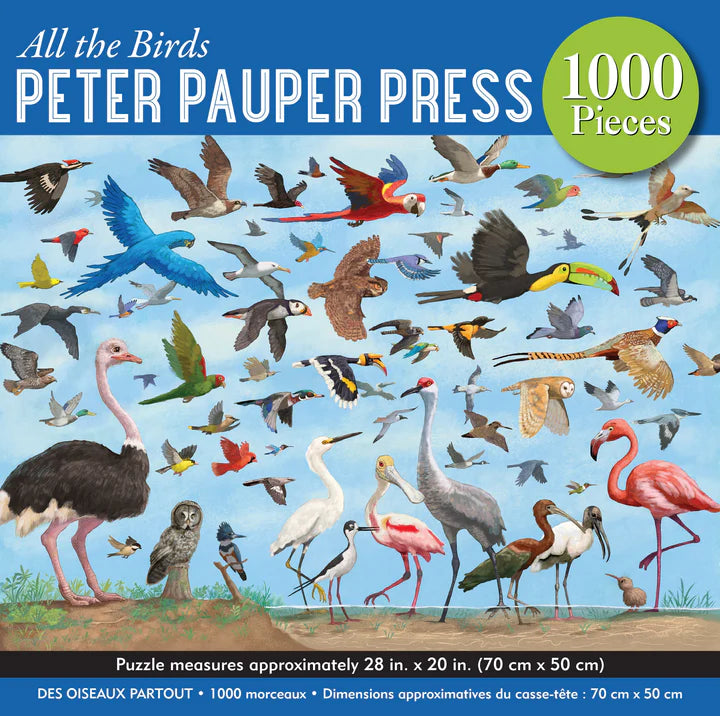 All the Birds 1000 Piece Jigsaw Puzzle