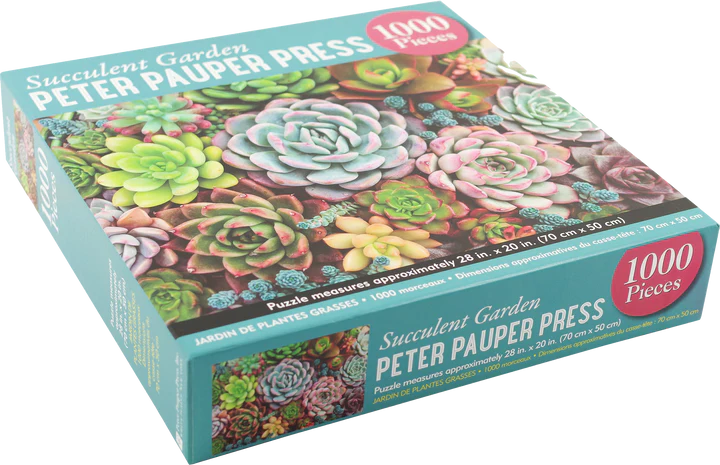 Succulent Garden 1000 Piece Puzzle