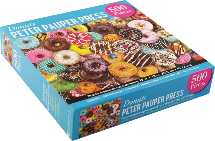 Donuts 500 Piece Jigsaw Puzzle