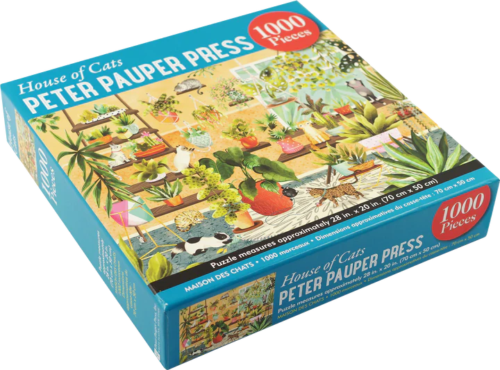 House of Cats 1000 Piece Jigsaw Puzzle