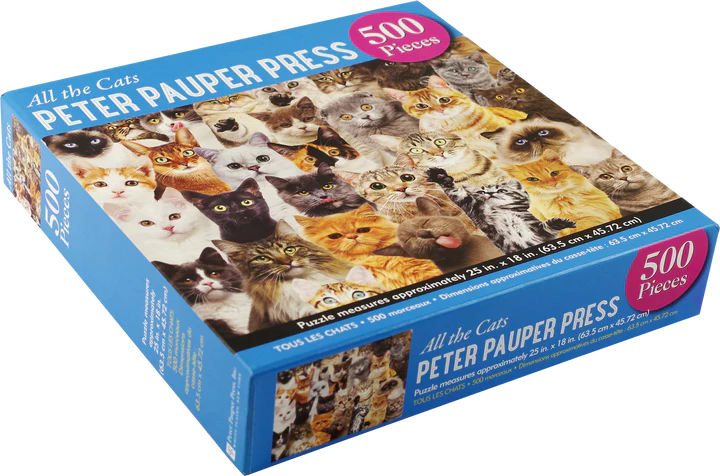 All the Cats 500 Piece Jigsaw Puzzle