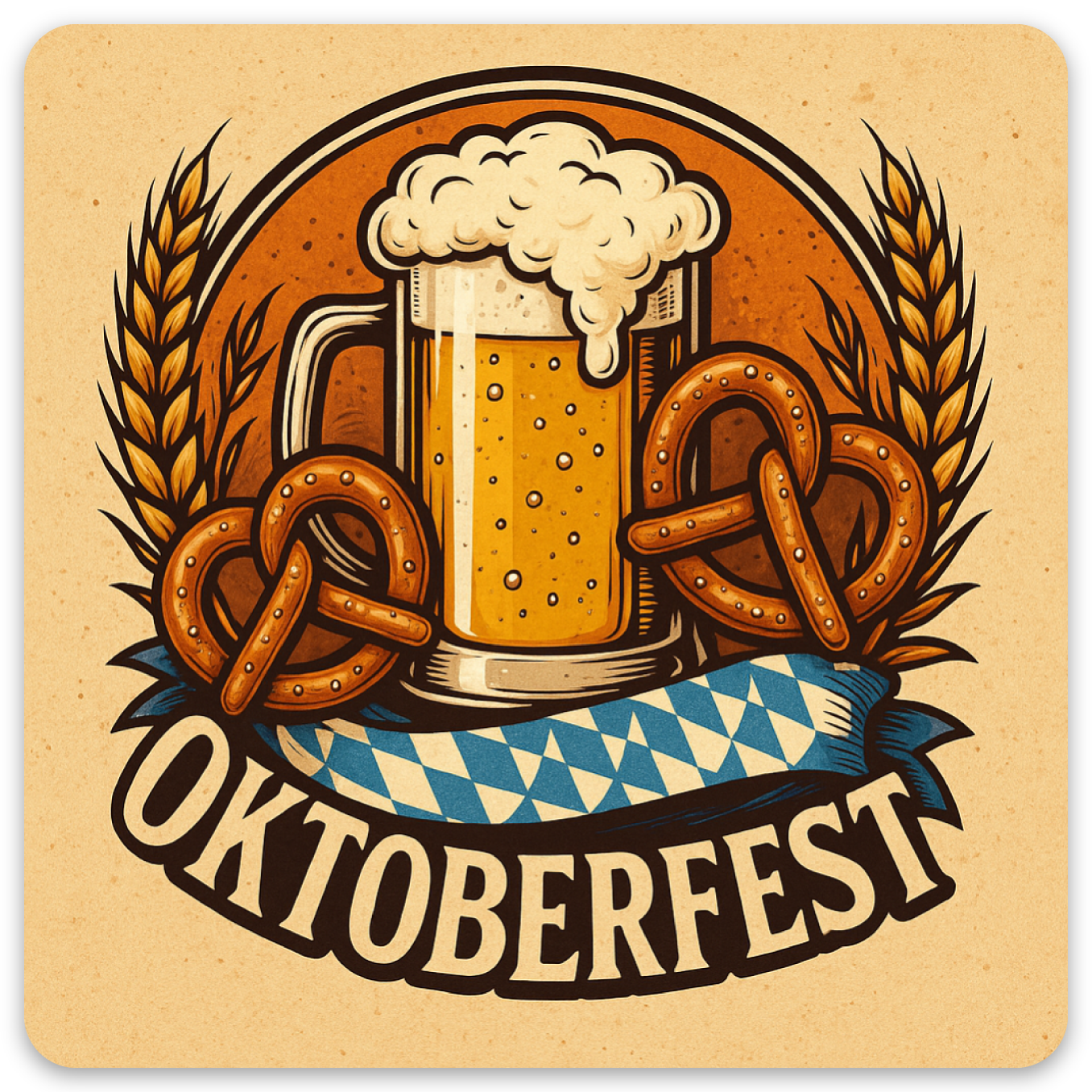 Octoberfest sticker