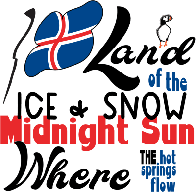 Ice Snow Hot Springs Flow