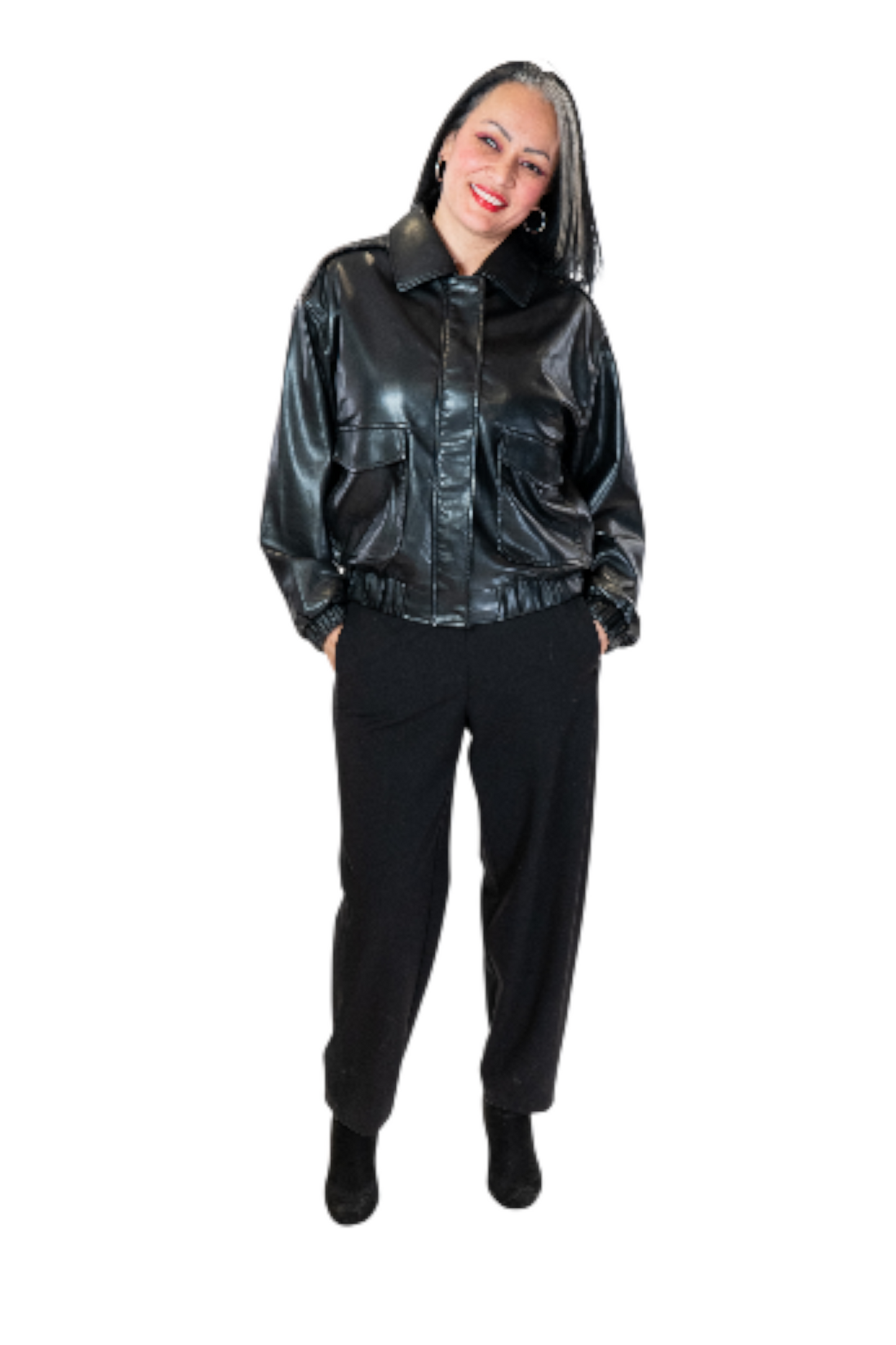 Z Supply Black Idols Bomber Jacket