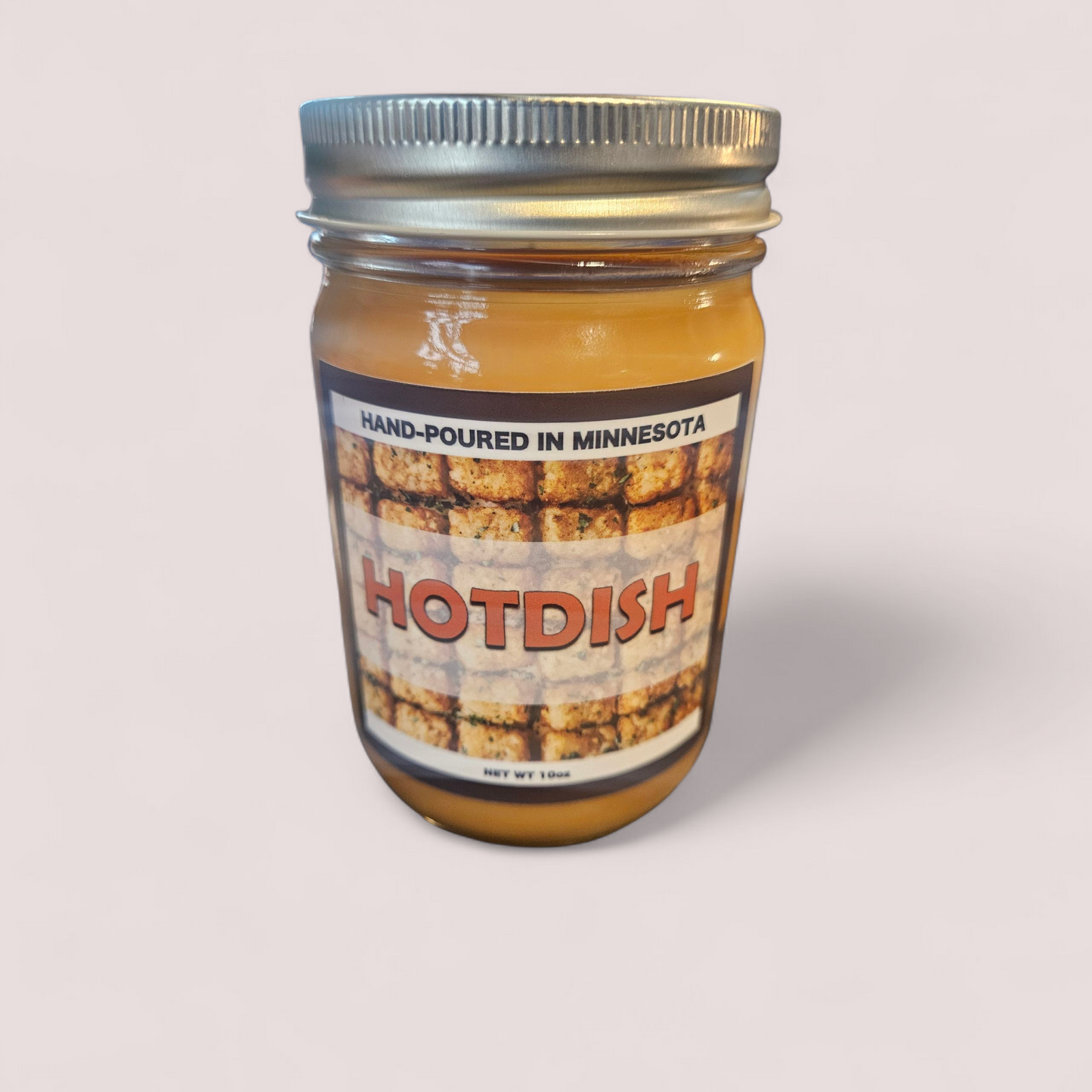 Hotdish candle