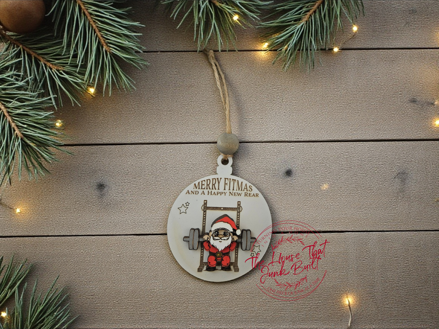 Merry Fitmas ornament