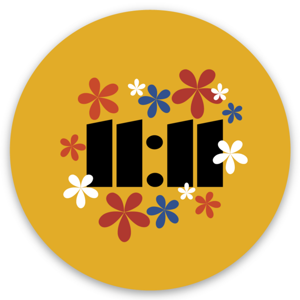 11:11 Sticker 2in