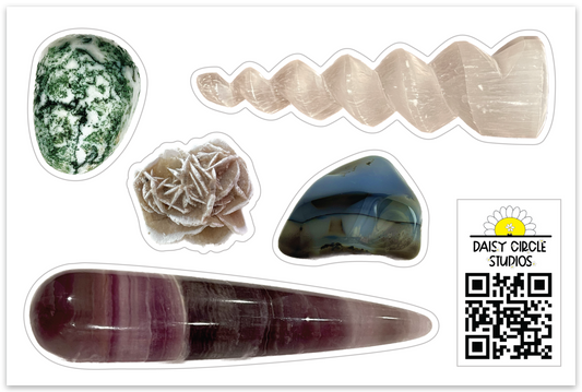 Crystal Sticker Sheet 6x4