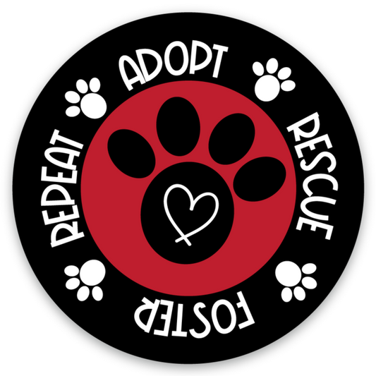 Adopt Rescue Foster 2x2