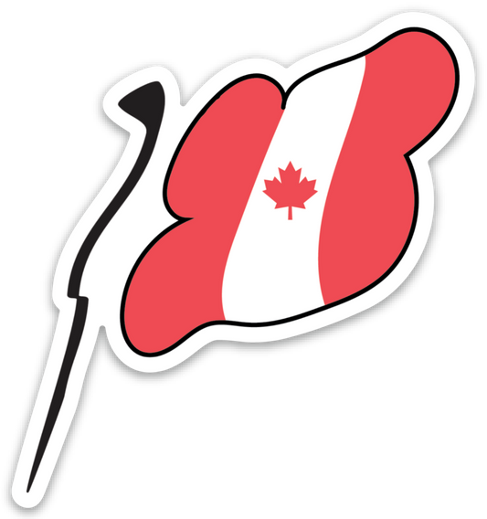 Canada Flag Sticker Magnet