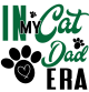 Cat Dad Era sticker