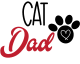 Cat Dad sticker